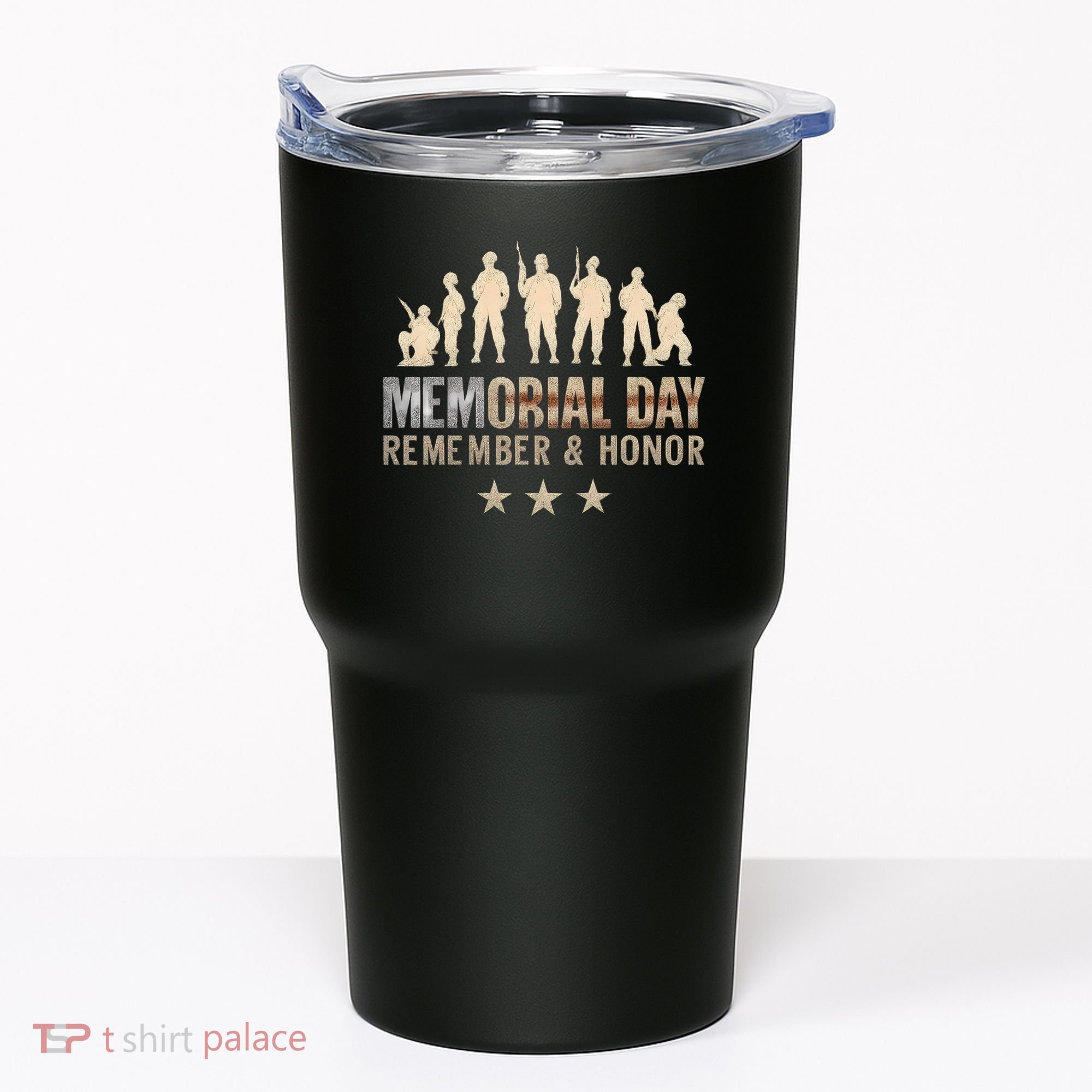 Memorial Day Remember & Honor Tumbler