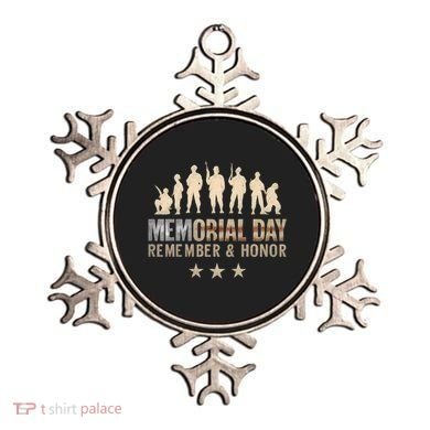 Memorial Day Remember & Honor Ornament