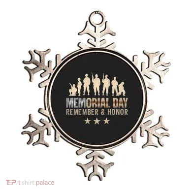 Memorial Day Remember & Honor Ornament