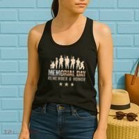 Memorial Day Remember & Honor Women's Tank Top thumb 2