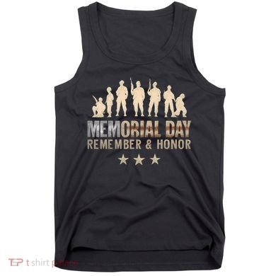 Memorial Day Remember & Honor Tank Top
