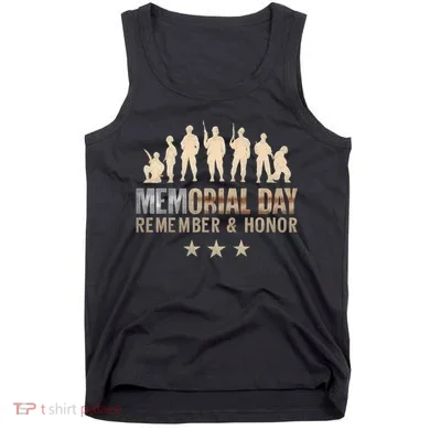 Memorial Day Remember & Honor Tank Top