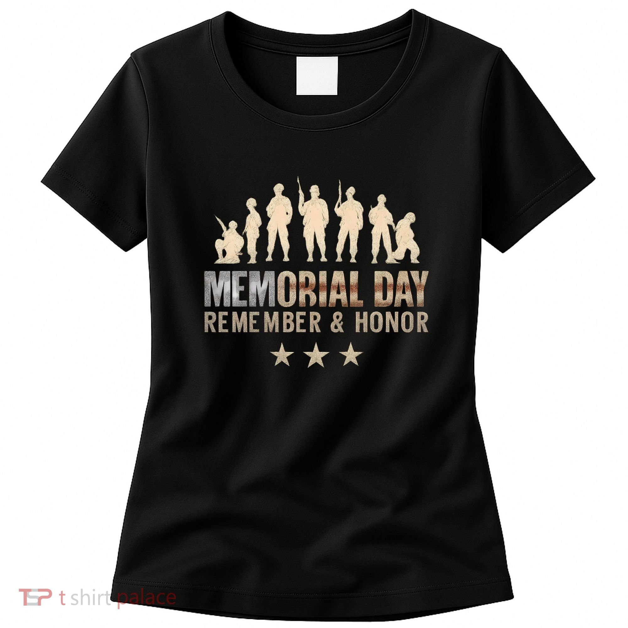 Memorial Day Remember & Honor Women's T-Shirt