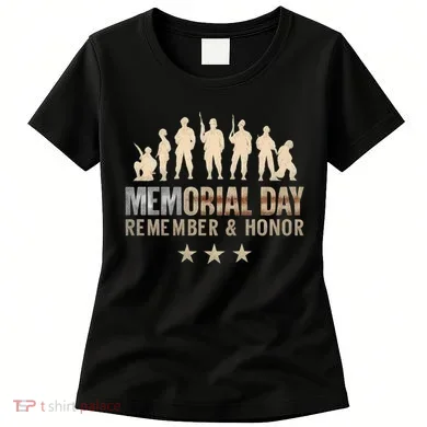 Memorial Day Remember & Honor Women's T-Shirt