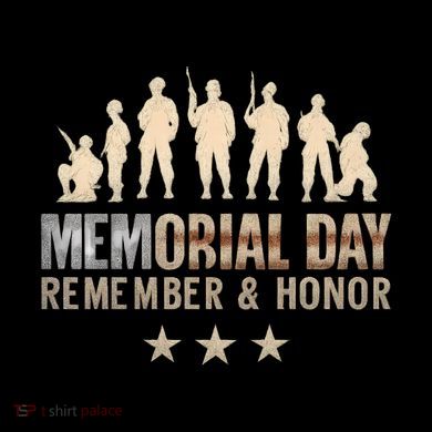 Memorial Day Remember & Honor Kids Colorblock Raglan Jersey