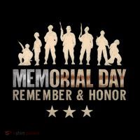 Memorial Day Remember & Honor Kids Long Sleeve Shirt thumb 2