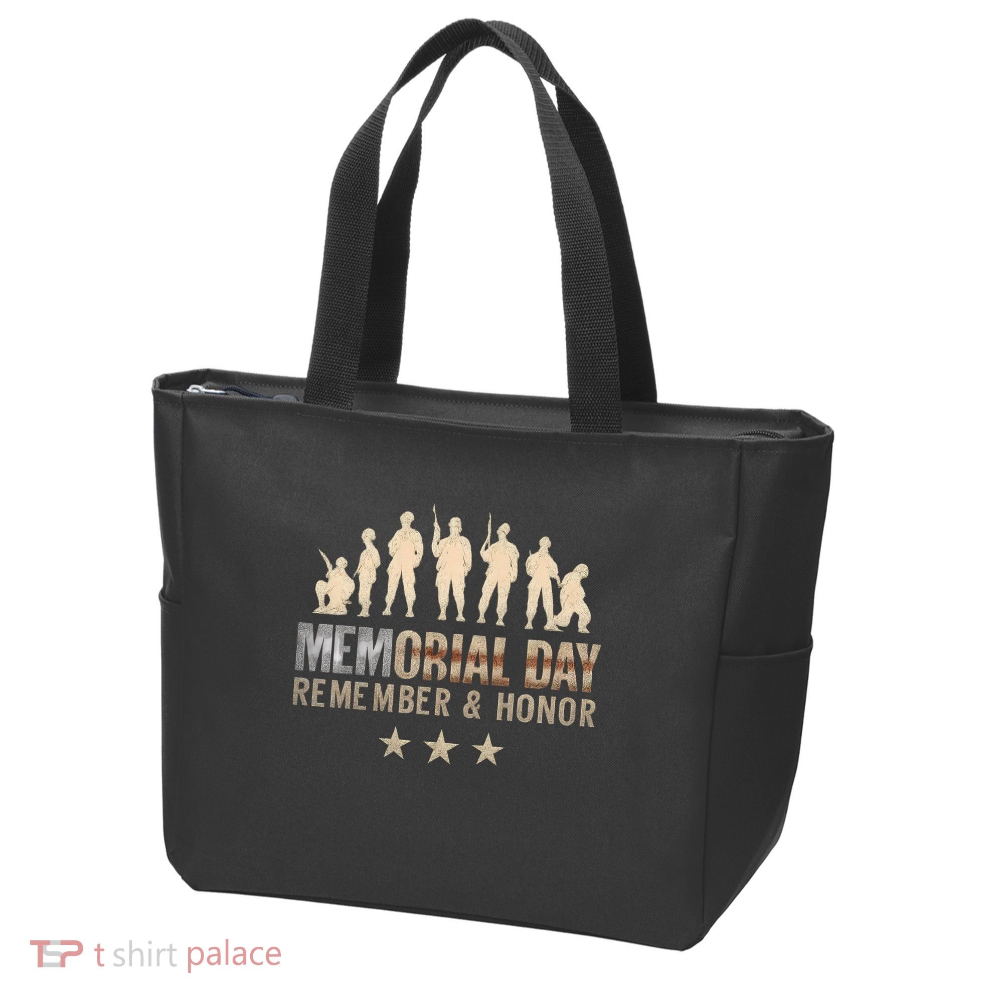 Memorial Day Remember & Honor Tote Bag