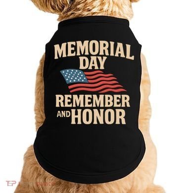 Memorial Day - Remember and Honor Doggie Tank