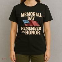 Memorial Day - Remember and Honor T-Shirt thumb 4