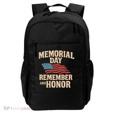 Memorial Day - Remember and Honor Backpack