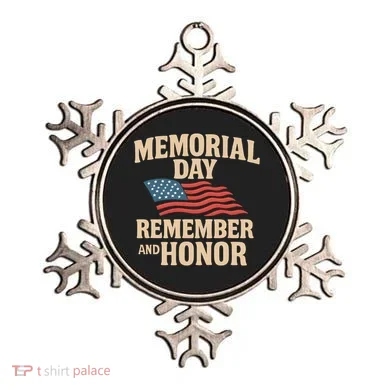 Memorial Day - Remember and Honor Ornament