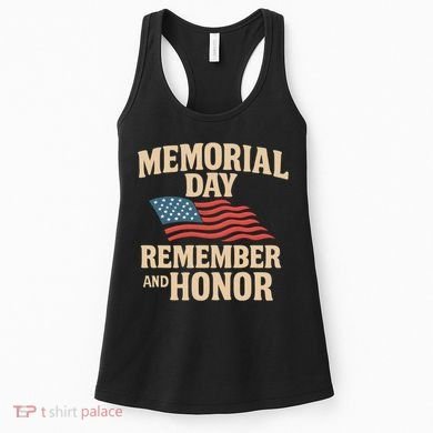 Memorial Day - Remember and Honor Women's Tank Top