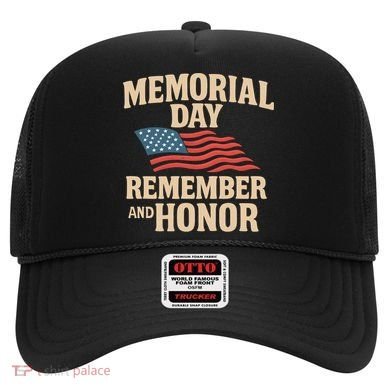 Memorial Day - Remember and Honor Hat