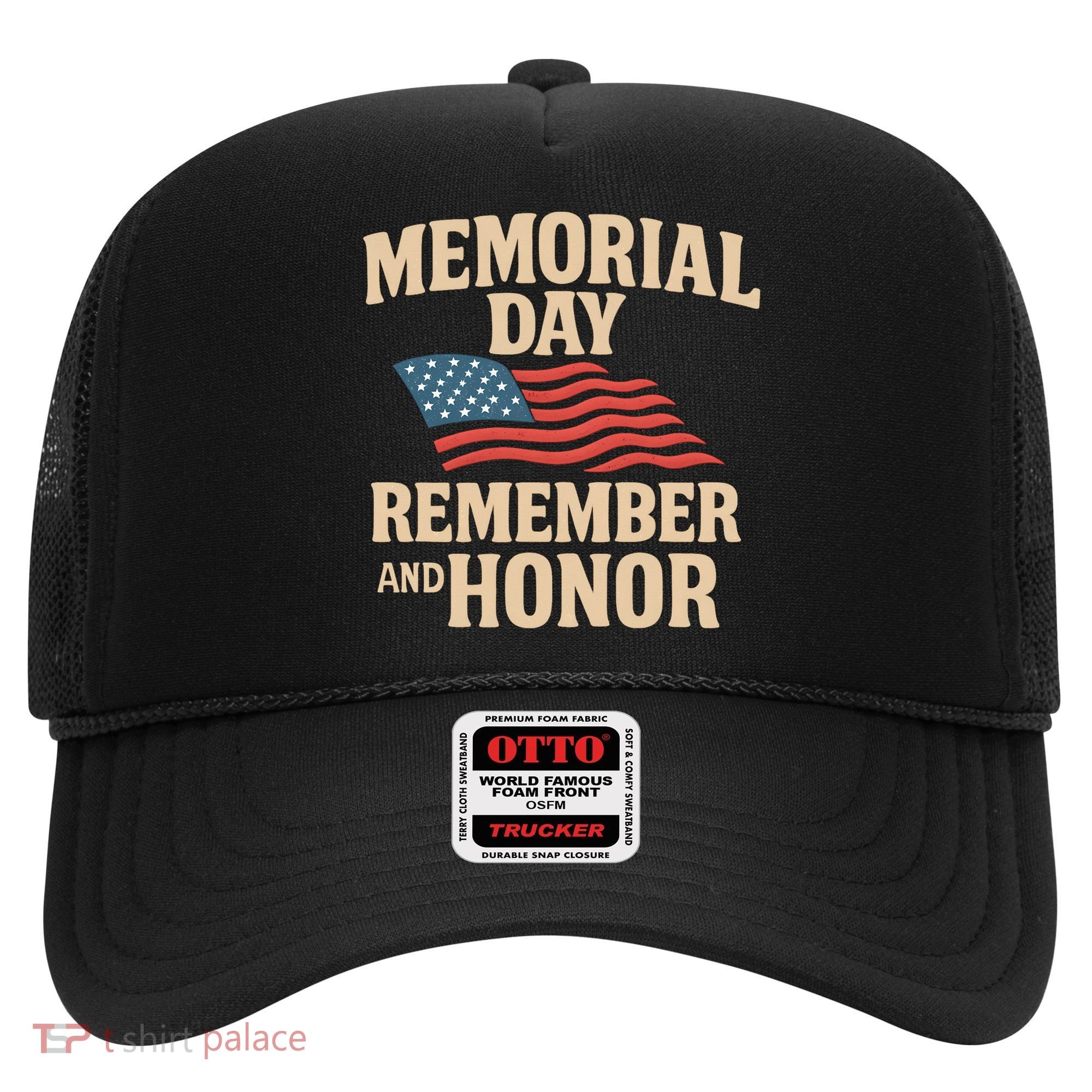 Memorial Day - Remember and Honor Hat