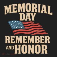 Memorial Day - Remember and Honor Golf Towel thumb 3