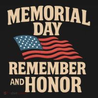 Memorial Day - Remember and Honor Cropped Pullover Crew thumb 4