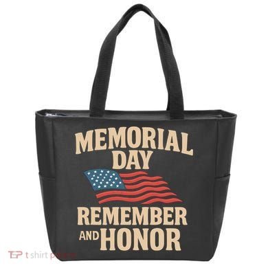 Memorial Day - Remember and Honor Tote Bag