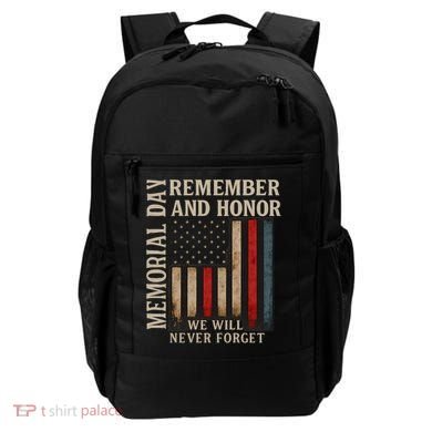 Memorial Day Remember and Honor Backpack