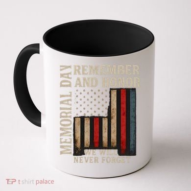 Memorial Day Remember and Honor Coffee Mug
