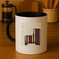 Memorial Day Remember and Honor Coffee Mug thumb 4