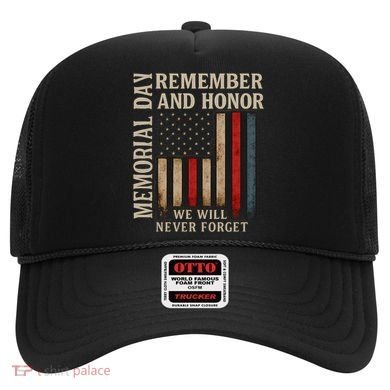 Memorial Day Remember and Honor Hat