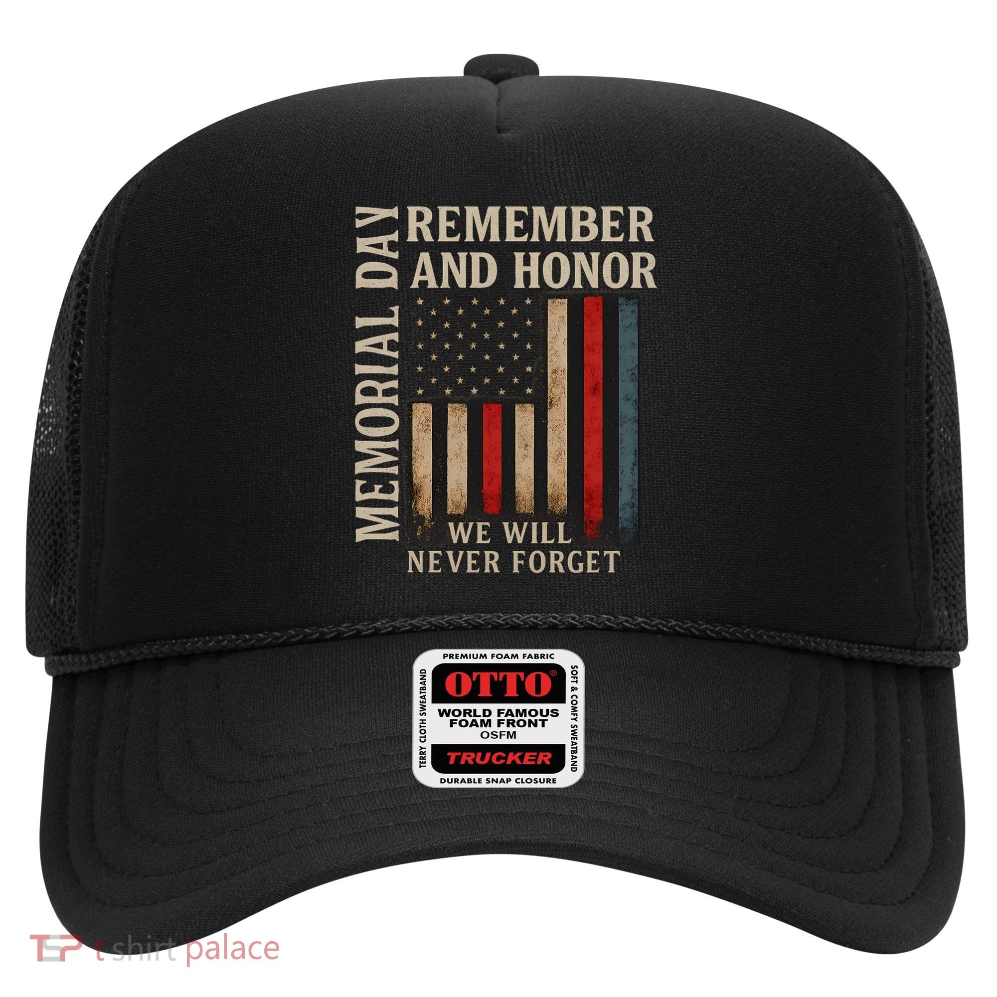 Memorial Day Remember and Honor Hat
