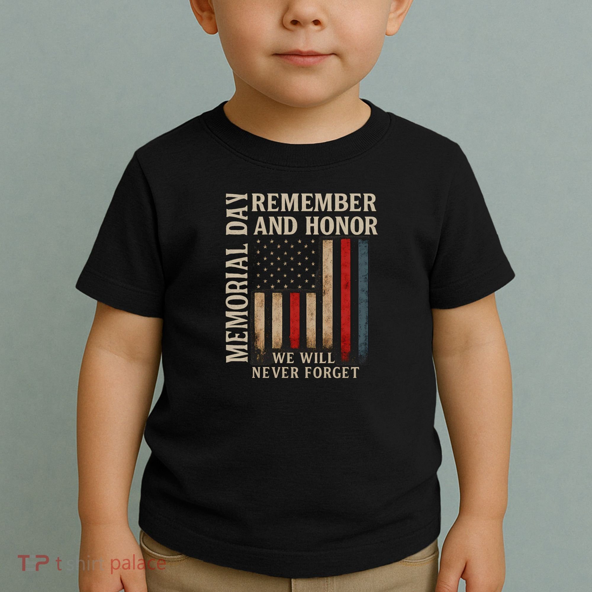 Memorial Day Remember and Honor Toddler T-Shirt