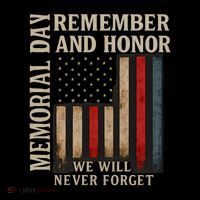 Memorial Day Remember and Honor Women's Long Sleeve Shirt thumb 2