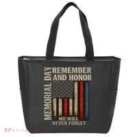 Memorial Day Remember and Honor Tote Bag thumb 0