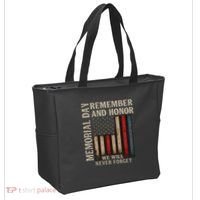 Memorial Day Remember and Honor Tote Bag thumb 2