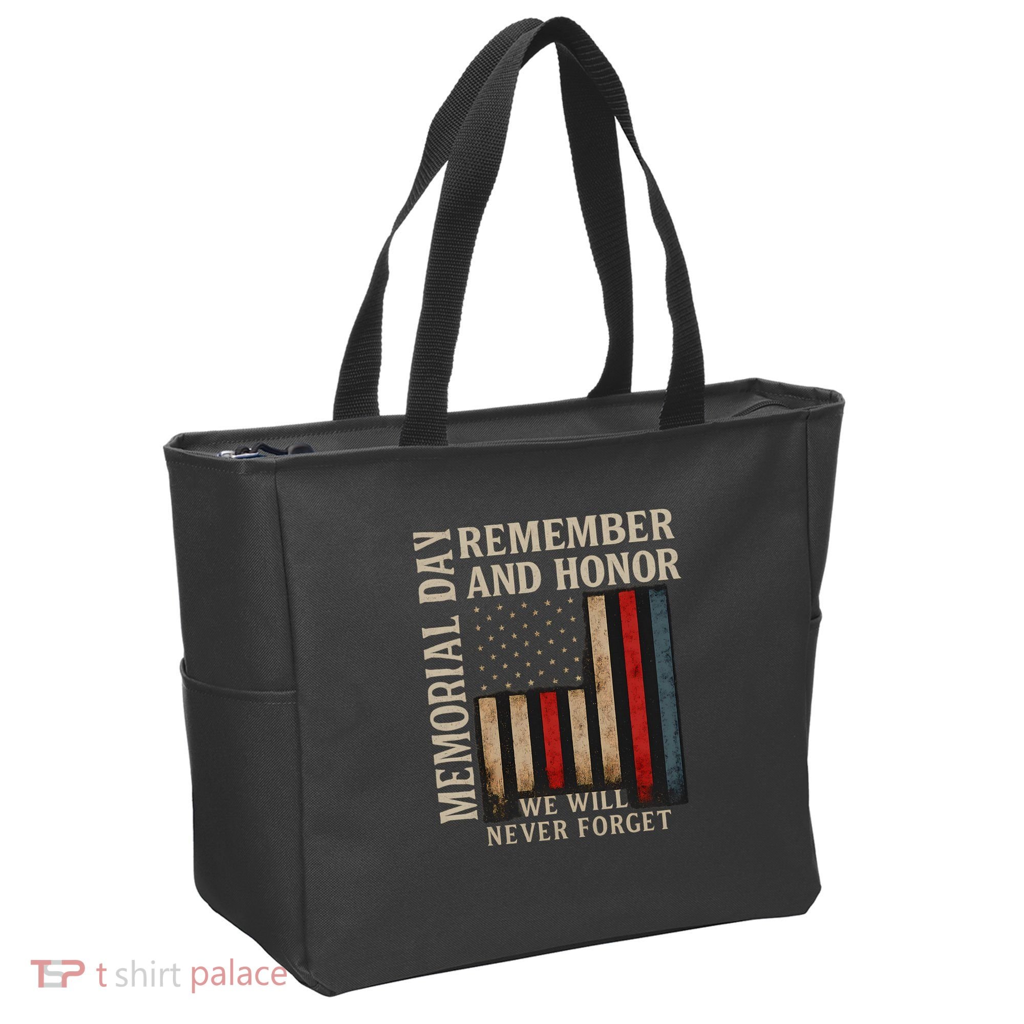 Memorial Day Remember and Honor Tote Bag