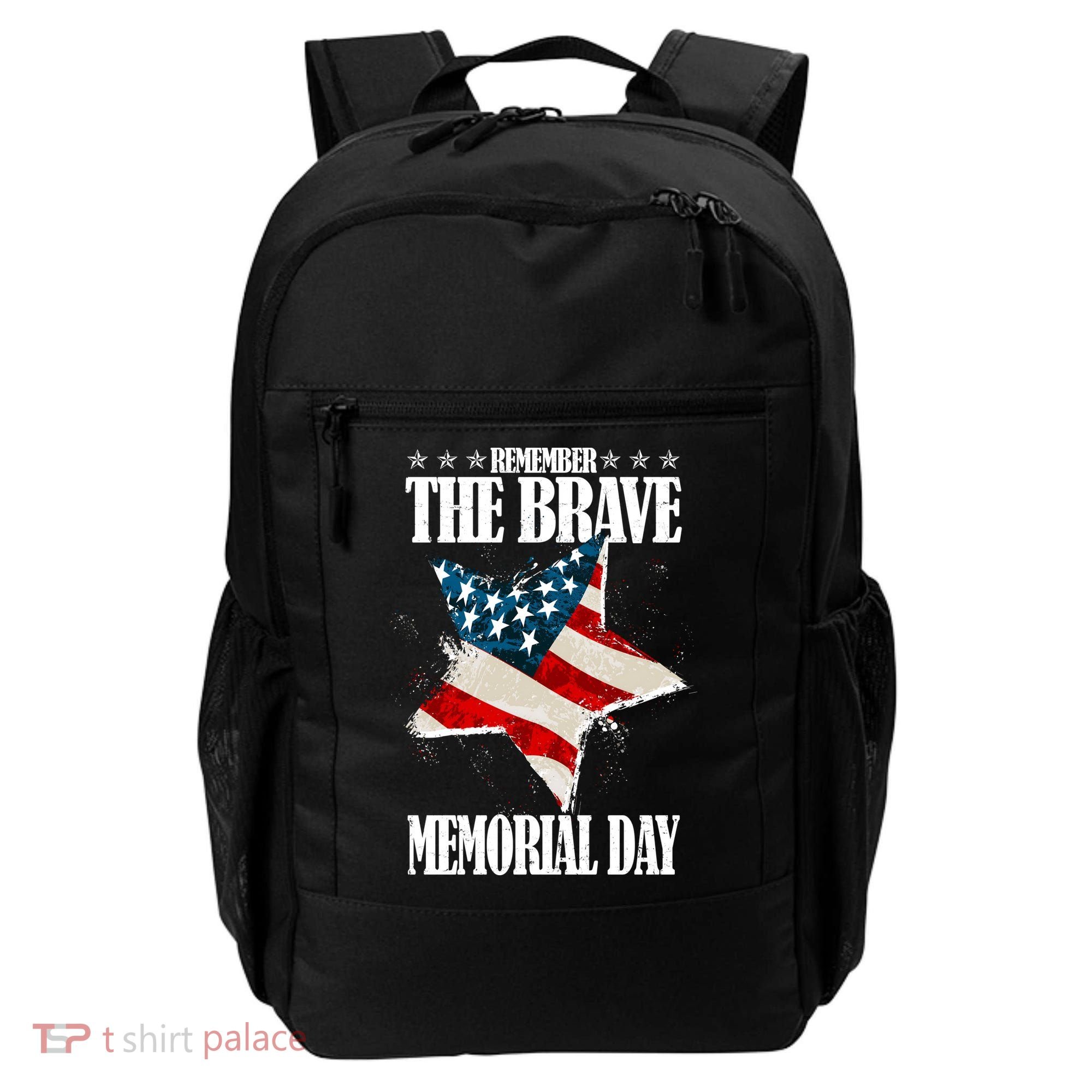 Memorial Day Remember The Brave Backpack
