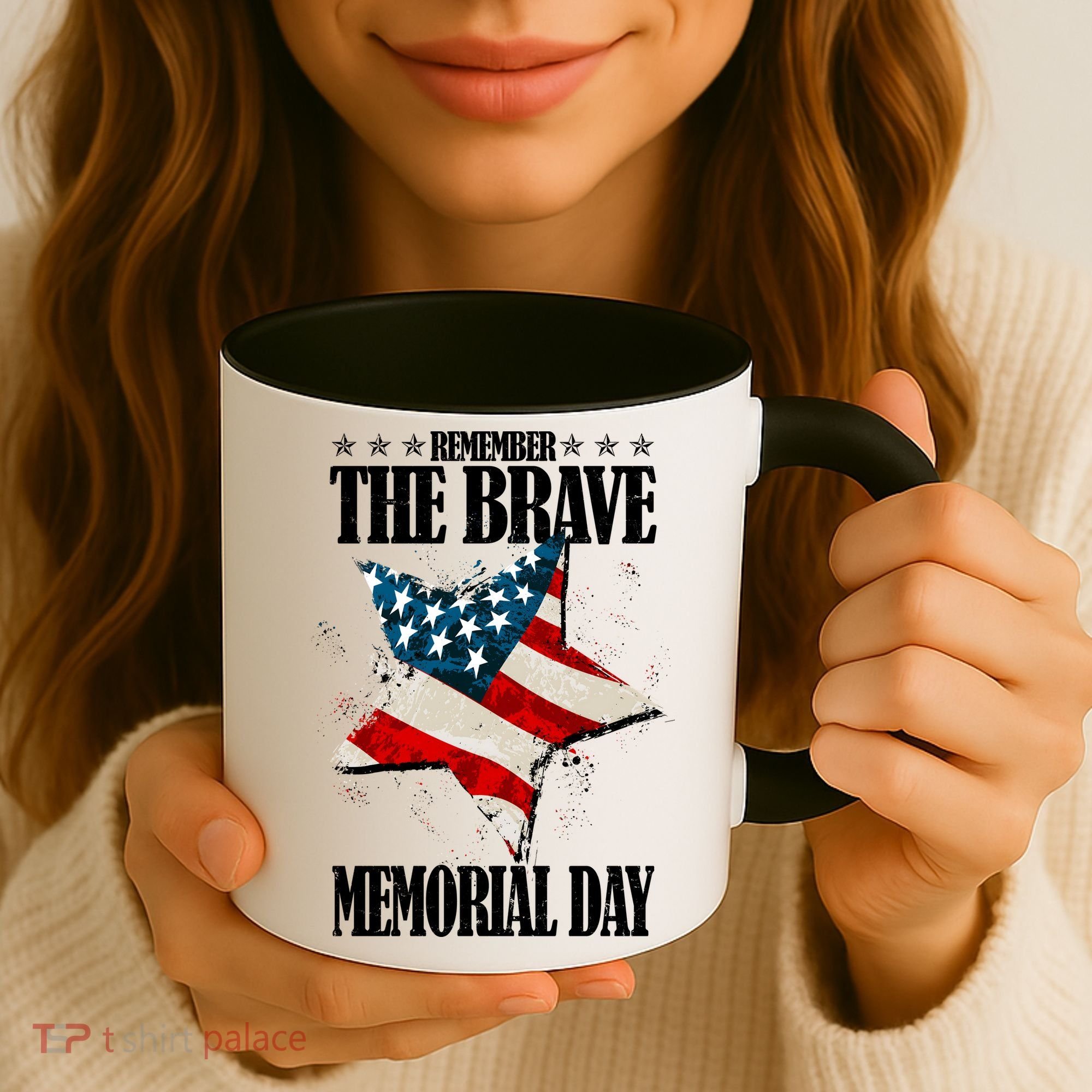 Memorial Day Remember The Brave Coffee Mug
