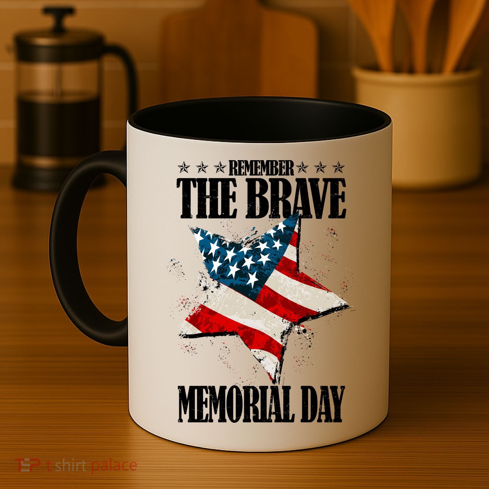 Memorial Day Remember The Brave Coffee Mug