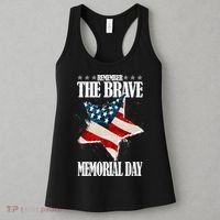 Memorial Day Remember The Brave Women's Tank Top thumb 3