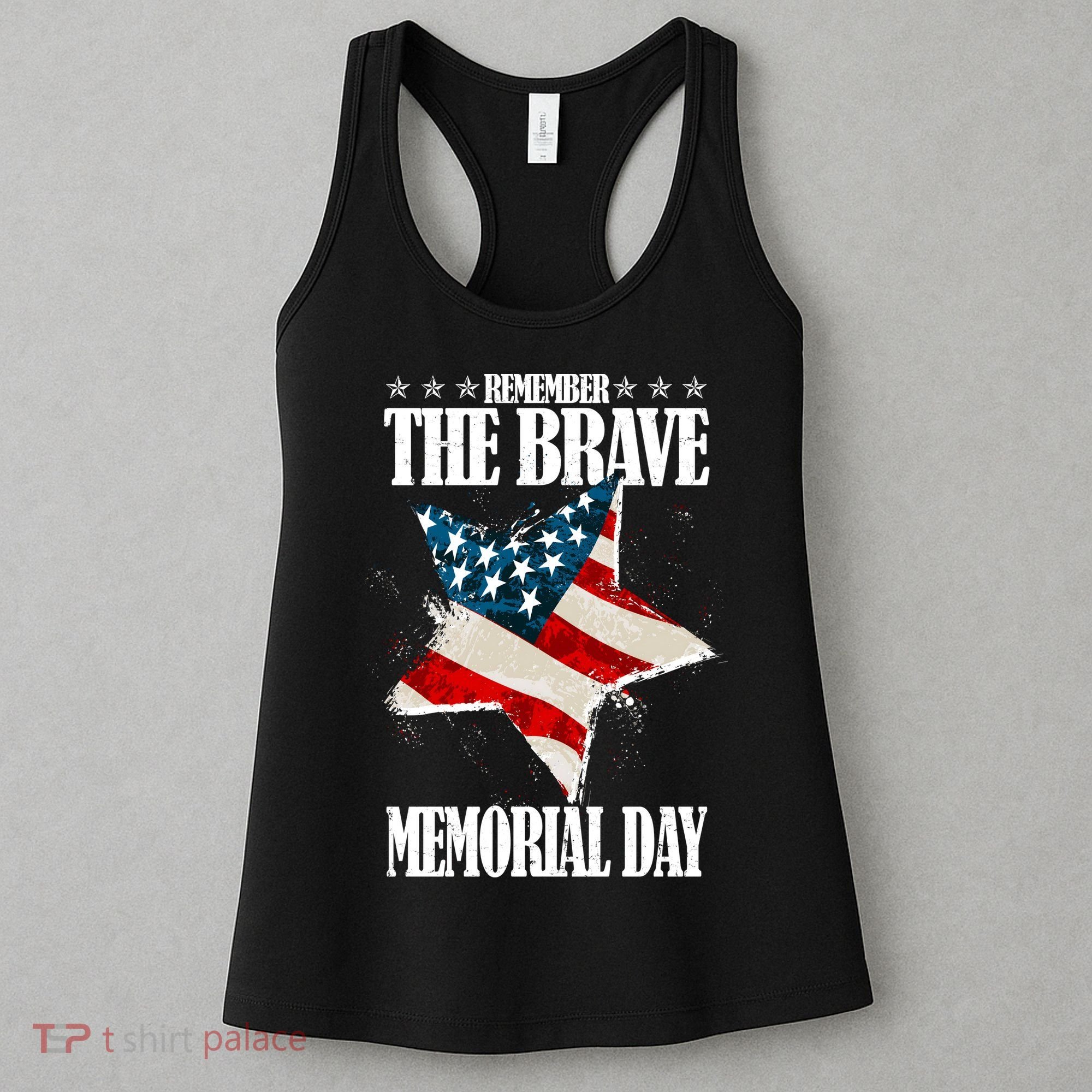 Memorial Day Remember The Brave Women's Tank Top