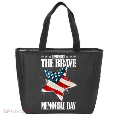 Memorial Day Remember The Brave Tote Bag