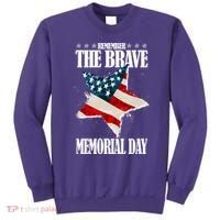 Memorial Day Remember The Brave Sweatshirt thumb 0