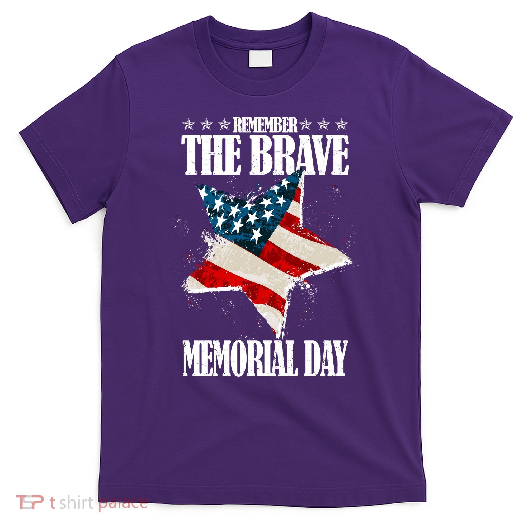 Memorial Day Remember The Brave T-Shirt