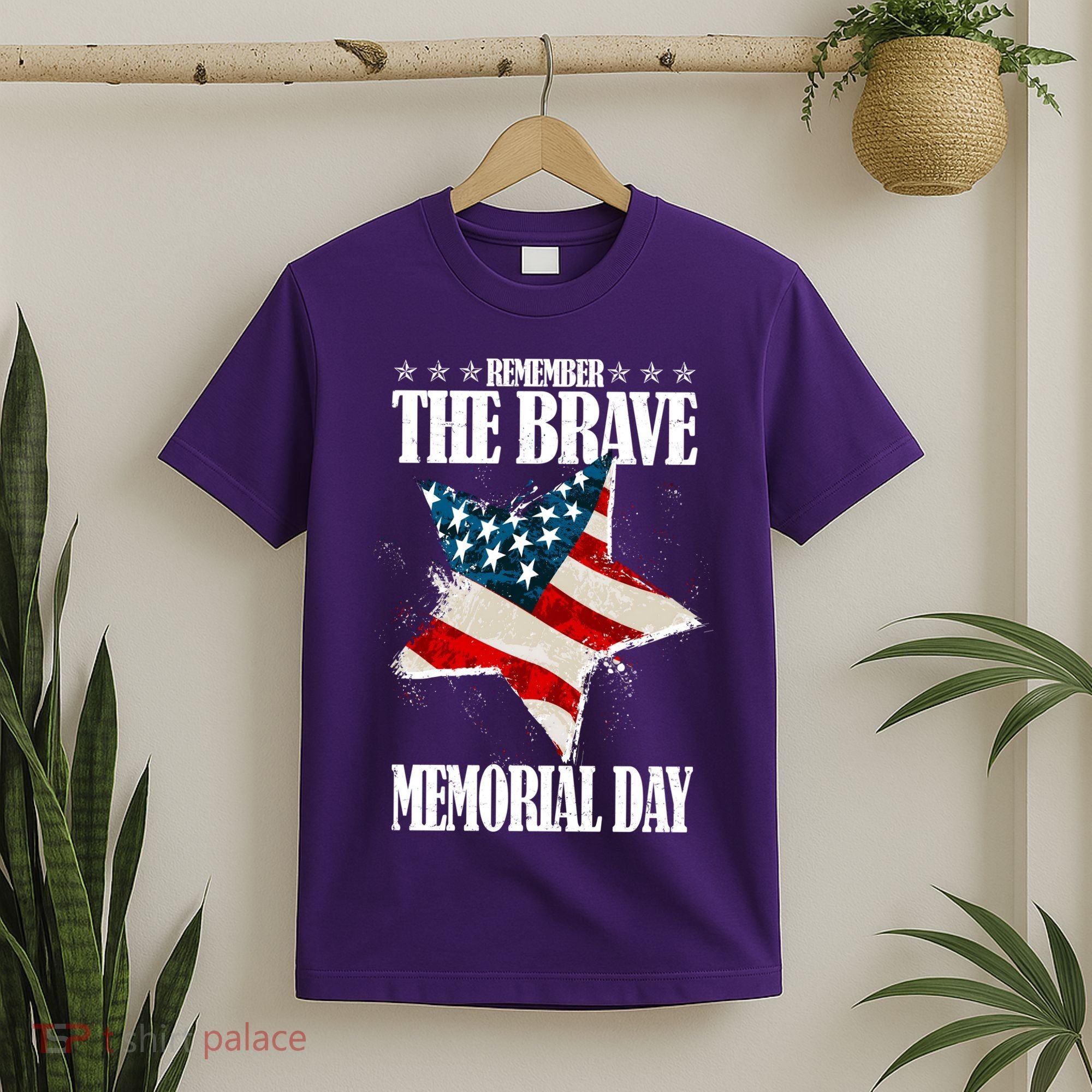 Memorial Day Remember The Brave T-Shirt