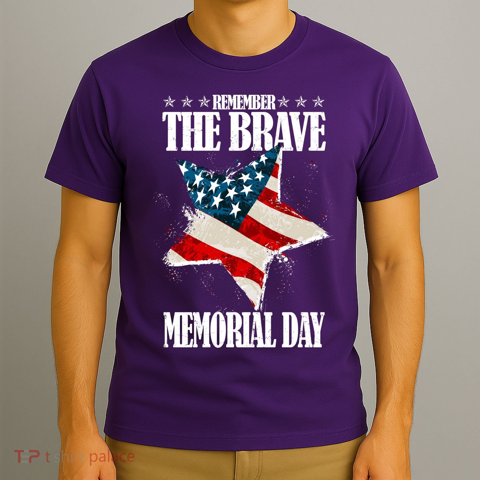 Memorial Day Remember The Brave T-Shirt