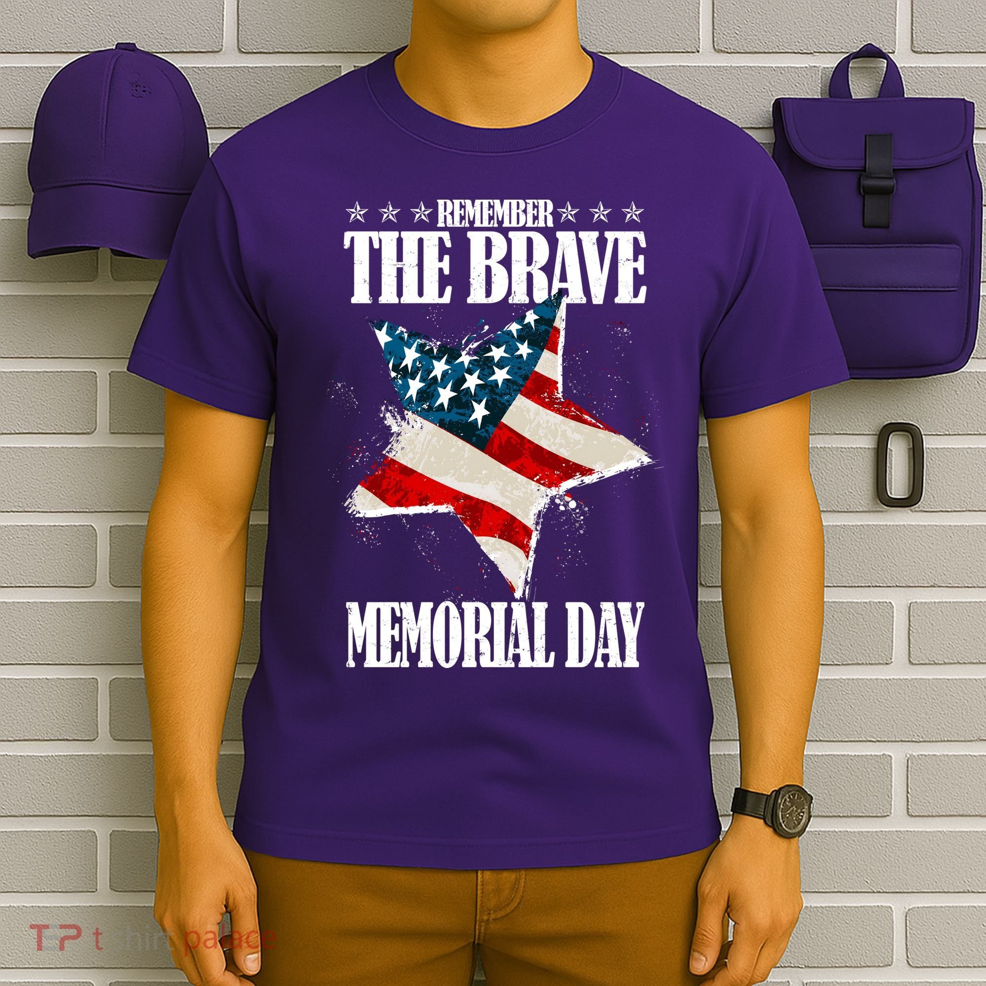 Memorial Day Remember The Brave T-Shirt