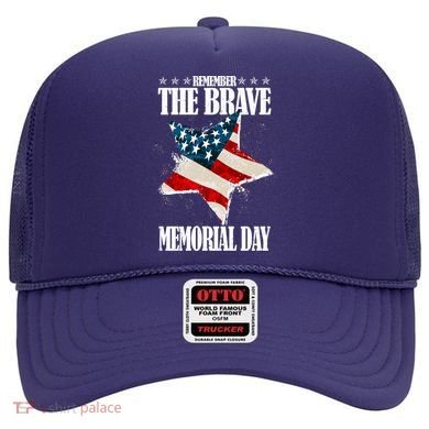 Memorial Day Remember The Brave Hat