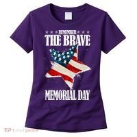 Memorial Day Remember The Brave Women's T-Shirt thumb 0