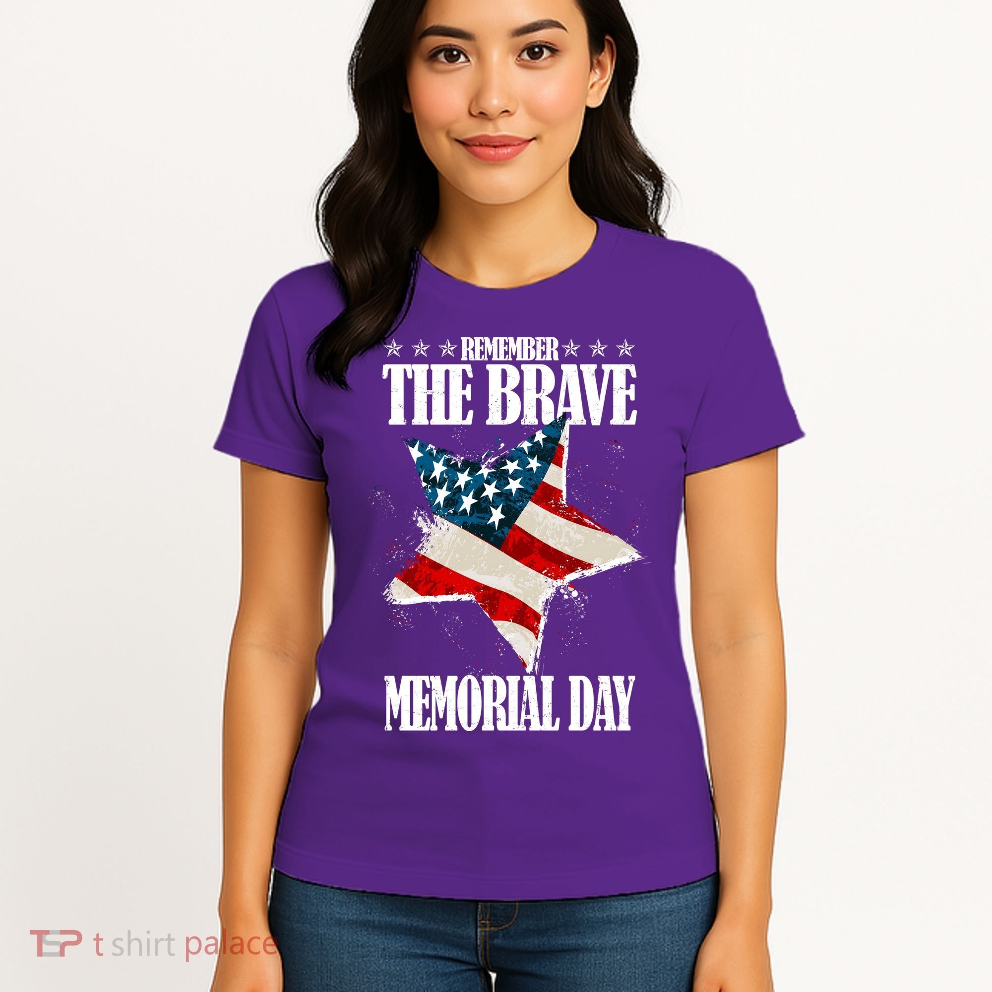 Memorial Day Remember The Brave Women's T-Shirt