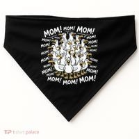 Mother's Day Seagulls Screaming Mom  USA-Made Doggie Bandana thumb 0