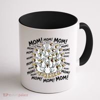 Mother's Day Seagulls Screaming Mom  Coffee Mug thumb 1