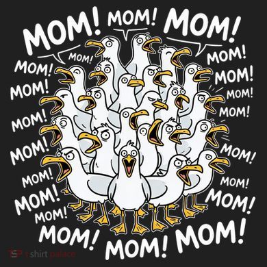 Mother's Day Seagulls Screaming Mom  11oz C Handle Ceramic Mug