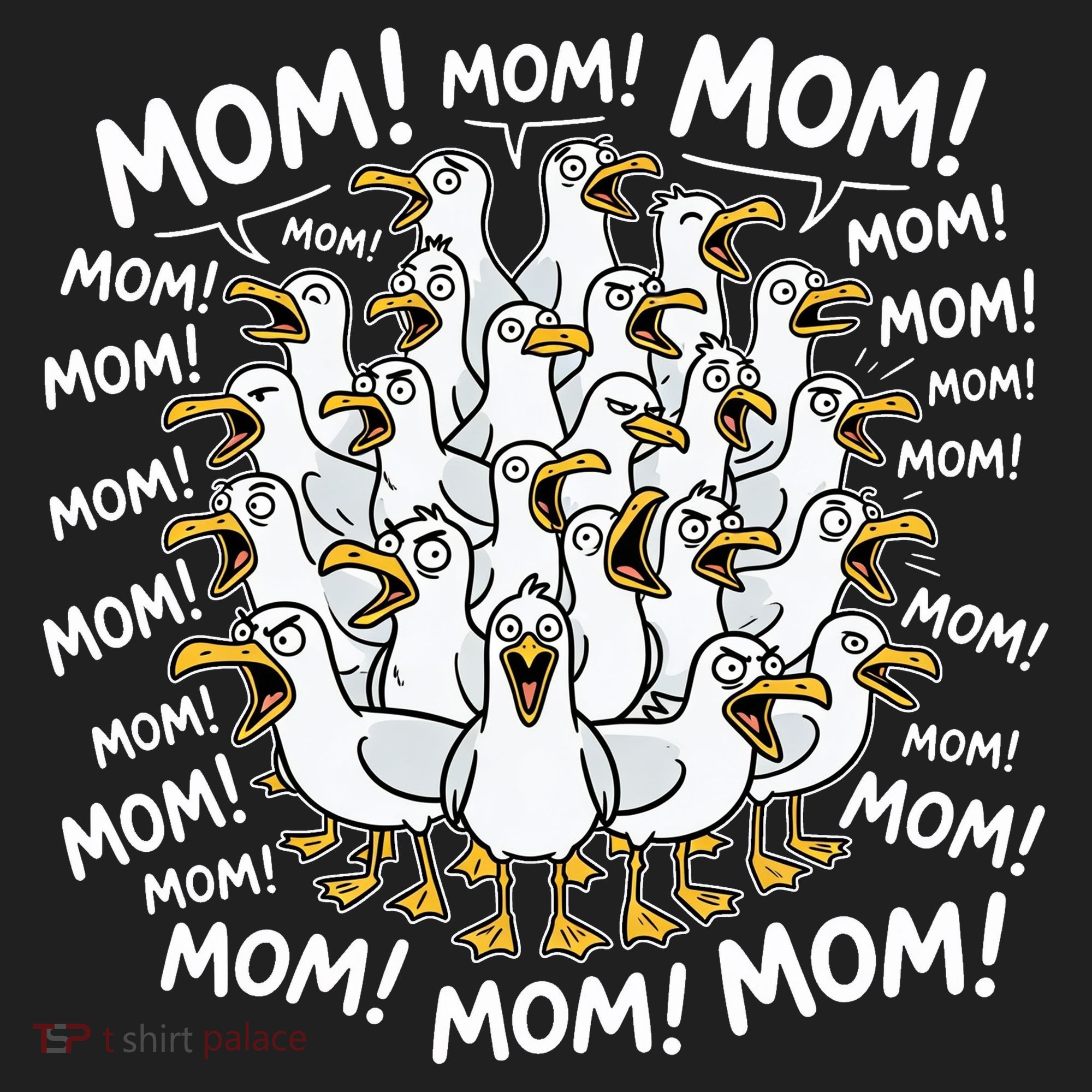 Mother's Day Seagulls Screaming Mom  Tumbler