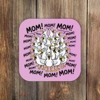 Mother's Day Seagulls Screaming Mom  Coaster thumb 0